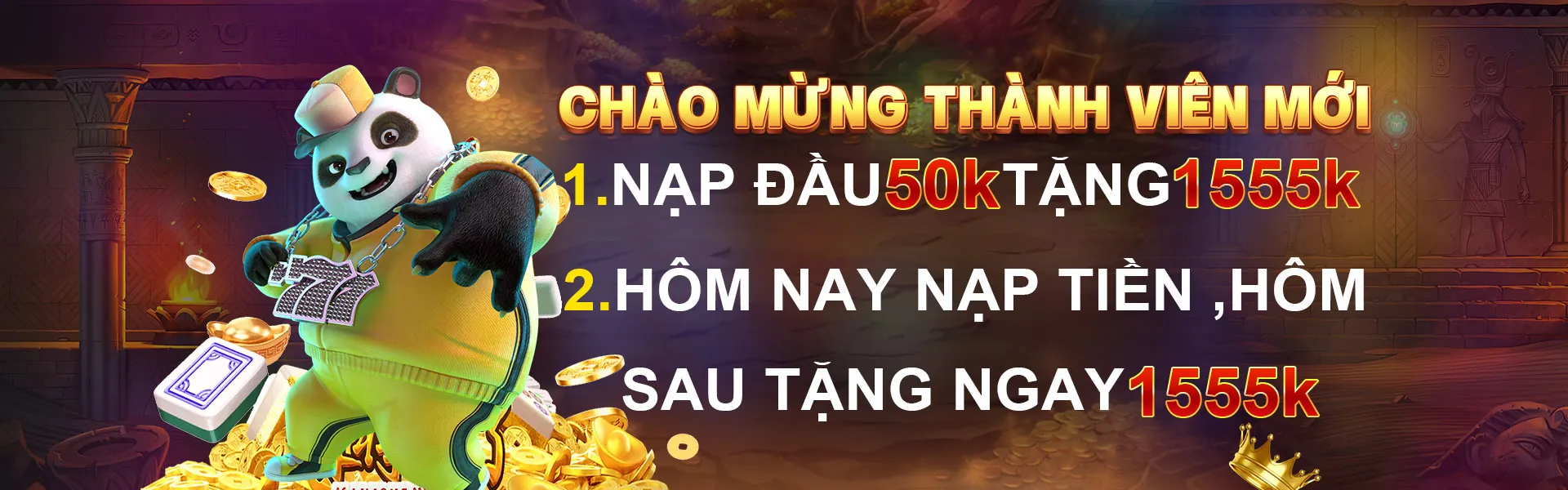 Hình ảnh chào mừng đăng ký tài khoản game nổ hũ